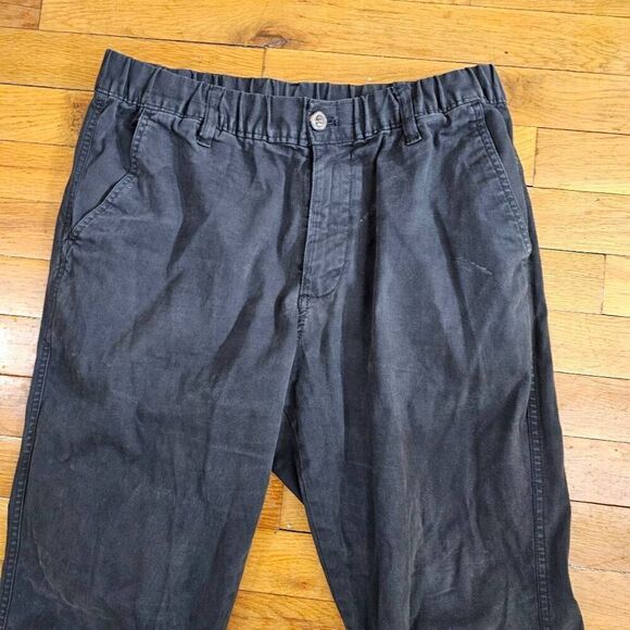 Bear Bottom Denim Joggers Mens Medium Black Slim Cuffed - Picture 2 of 9